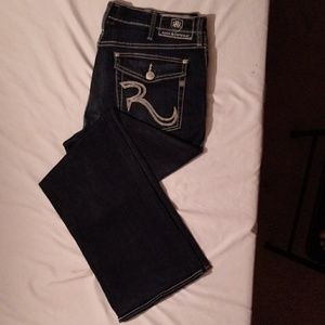 Rock & Republic Mens Blue Jeans 36X30